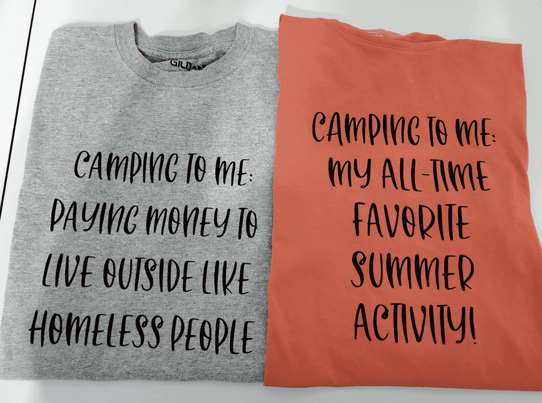 Camping sayings cheap for shirts