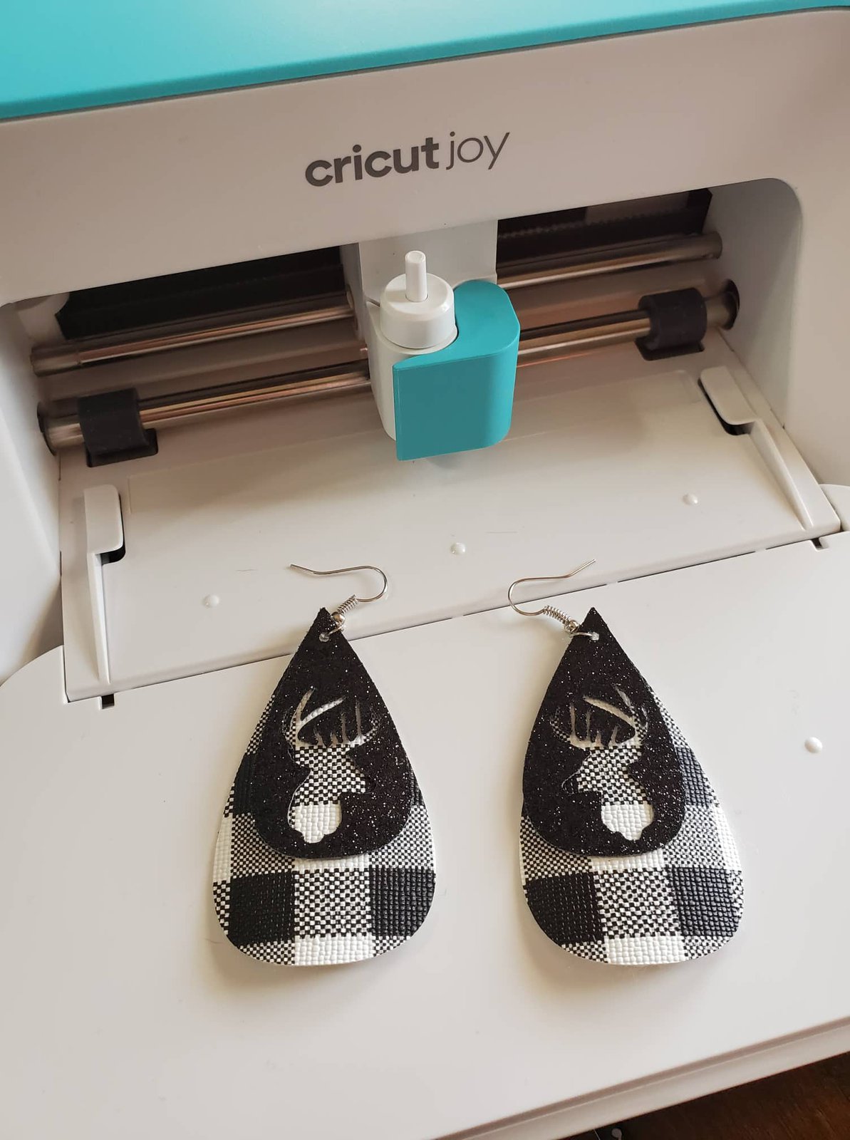 Faux Leather Earrings Cricut Joy