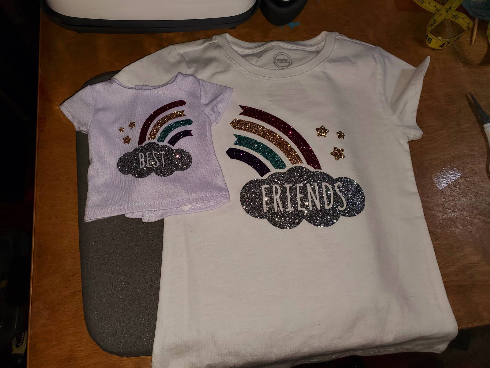 Matching Child Doll Shirt Cricut Iron-on