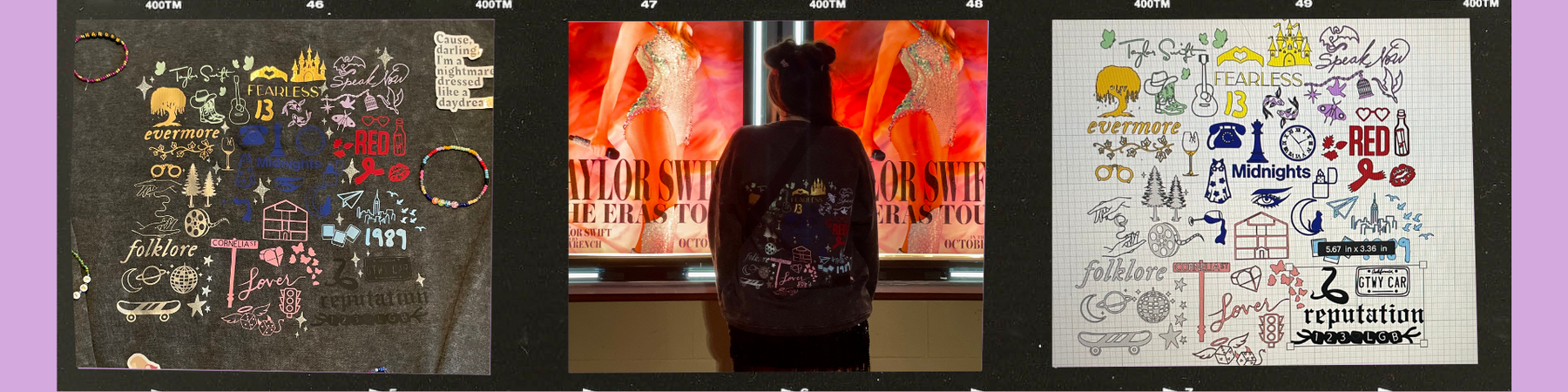 How to Create a Tour-Ready Custom Sweatshirt- Taylor Swift Eras Tour Edition