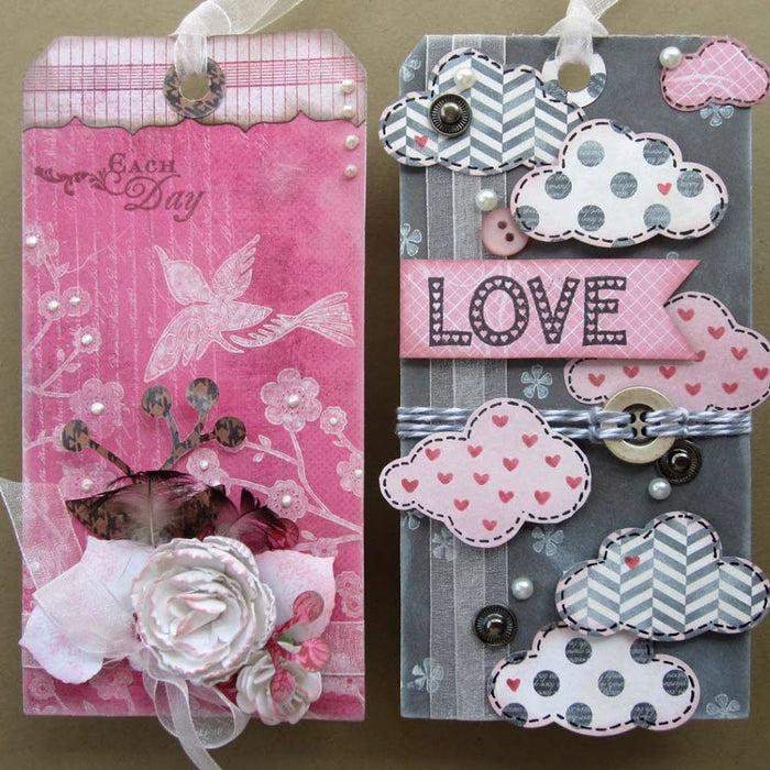 Craft Pink! “Love Each Day” Craft Tags