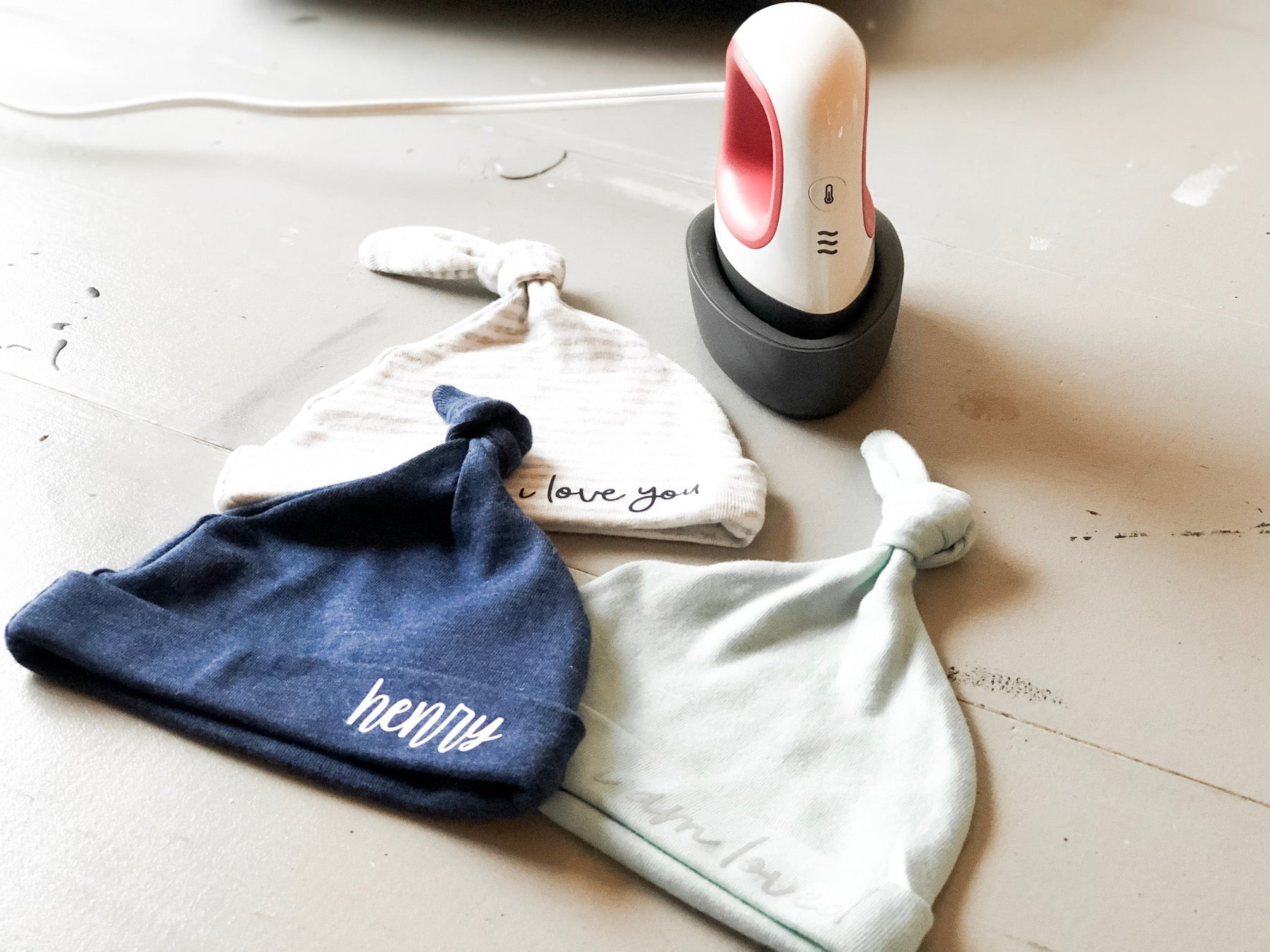 DIY: Baby Hats + Cricut EasyPress Mini