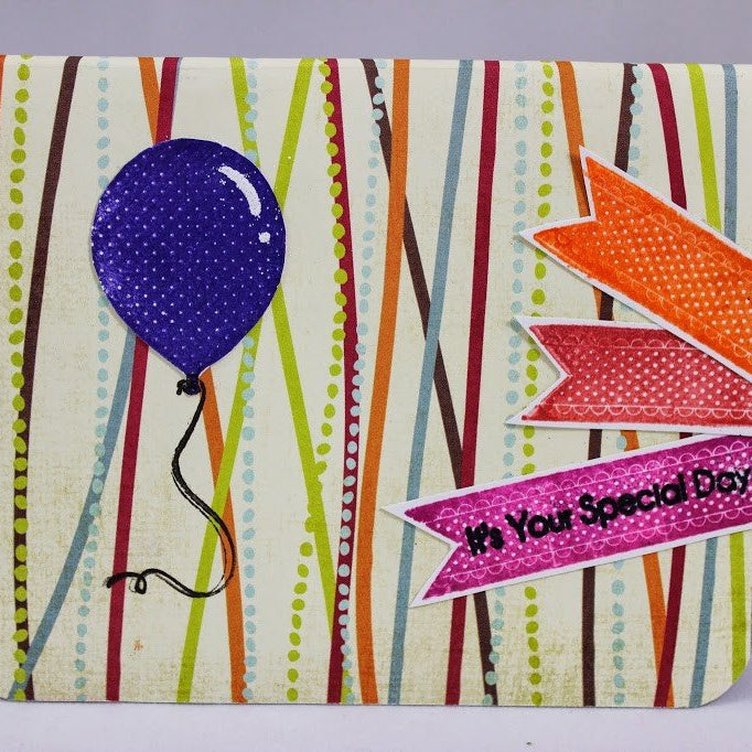 World Card Making Day Pop Up Surprise Balloon Card Tutorial