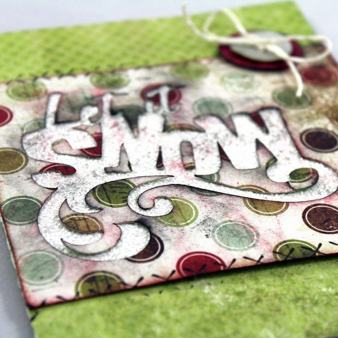 Let It Snow! Holiday Layered Card Inspiration.