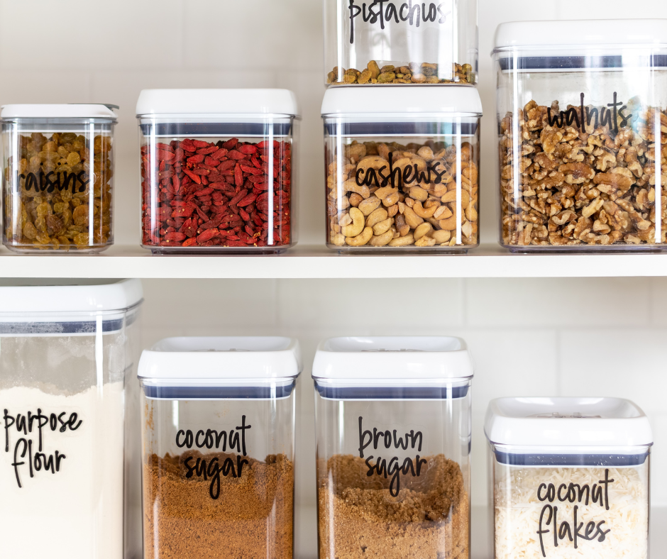 How to Create Kitchen and Pantry Organization Labels and Decals - 20 Inspirational Ideas