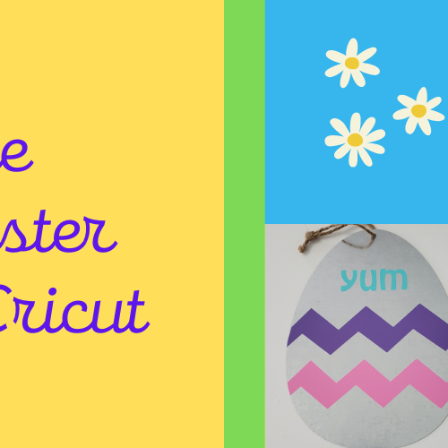 How to Make Quick Metal Easter Plaques with a Cricut