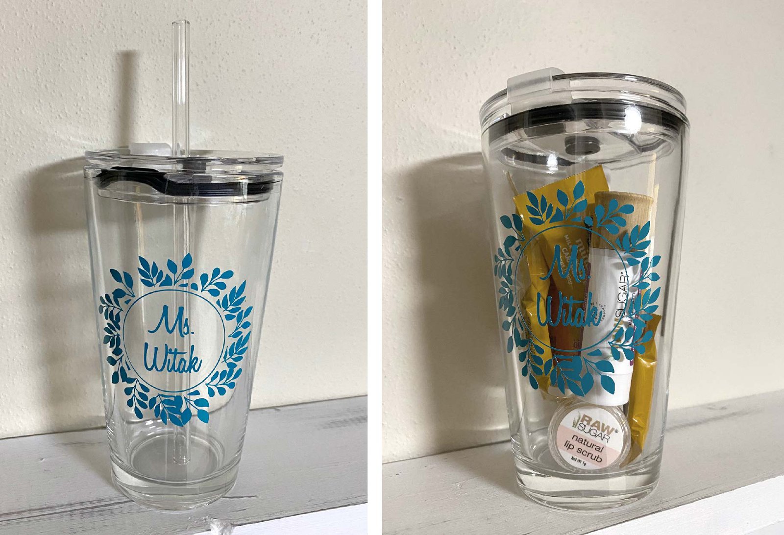 Teacher Appreciation DIY Tumbler Cricut Vinyl