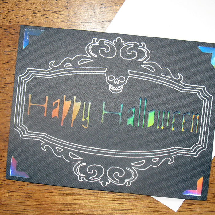 Halloween Insert Cards Using Cricut Opaque Pens