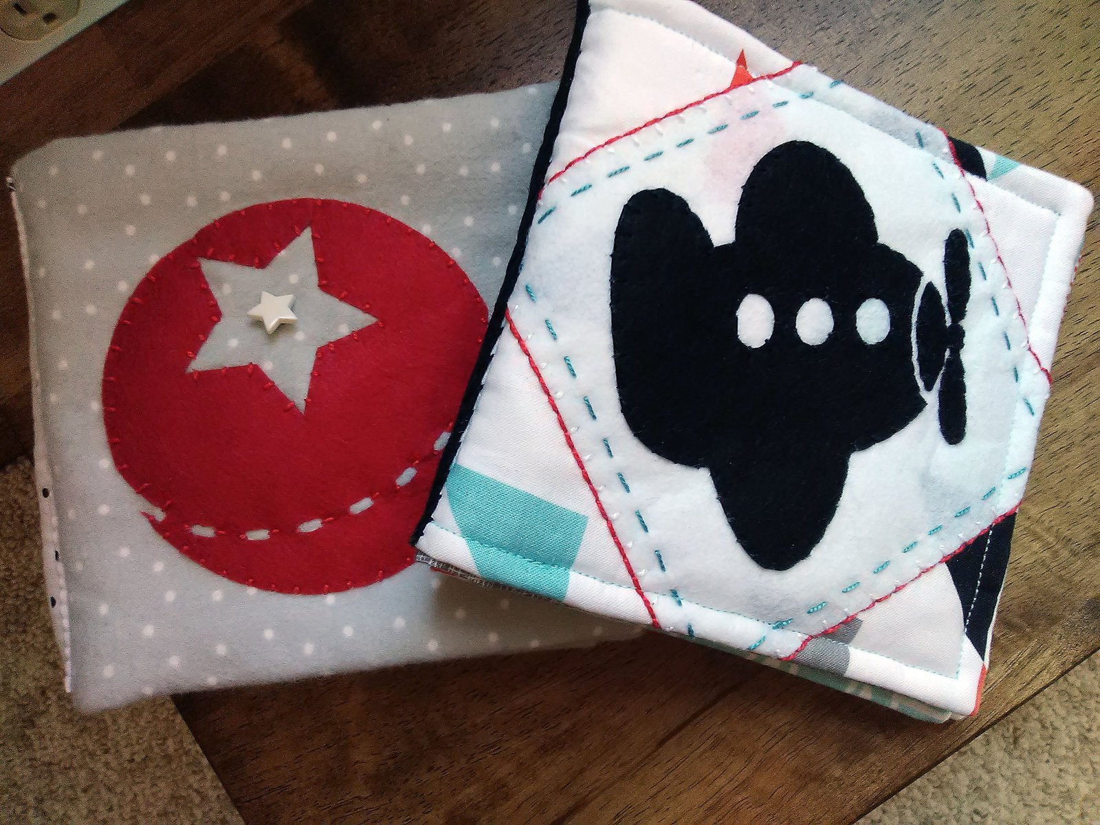 Fabric Baby Book Using Cricut Felt