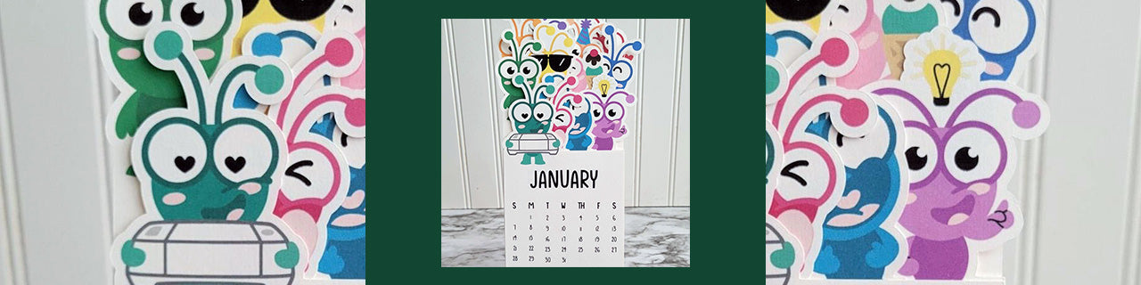 Cricut Cutie Print Then Cut Desk Calendar