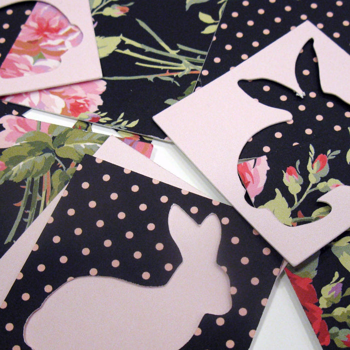 Create an Easter Bunny Sticker Paper Card and Envelope with Cricut