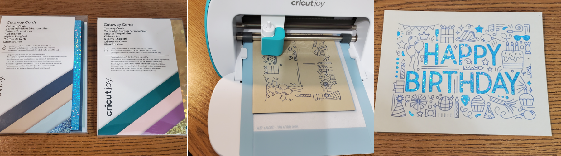 Cricut Joy Cutaway Card Project