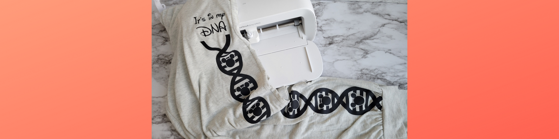 How to make DIY Custom Sweatpants with Cricut Joy Xtra