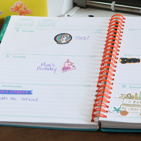 How to Make Planner Stickers with the Cricut Joy Xtra // Print then Cut Tutorial