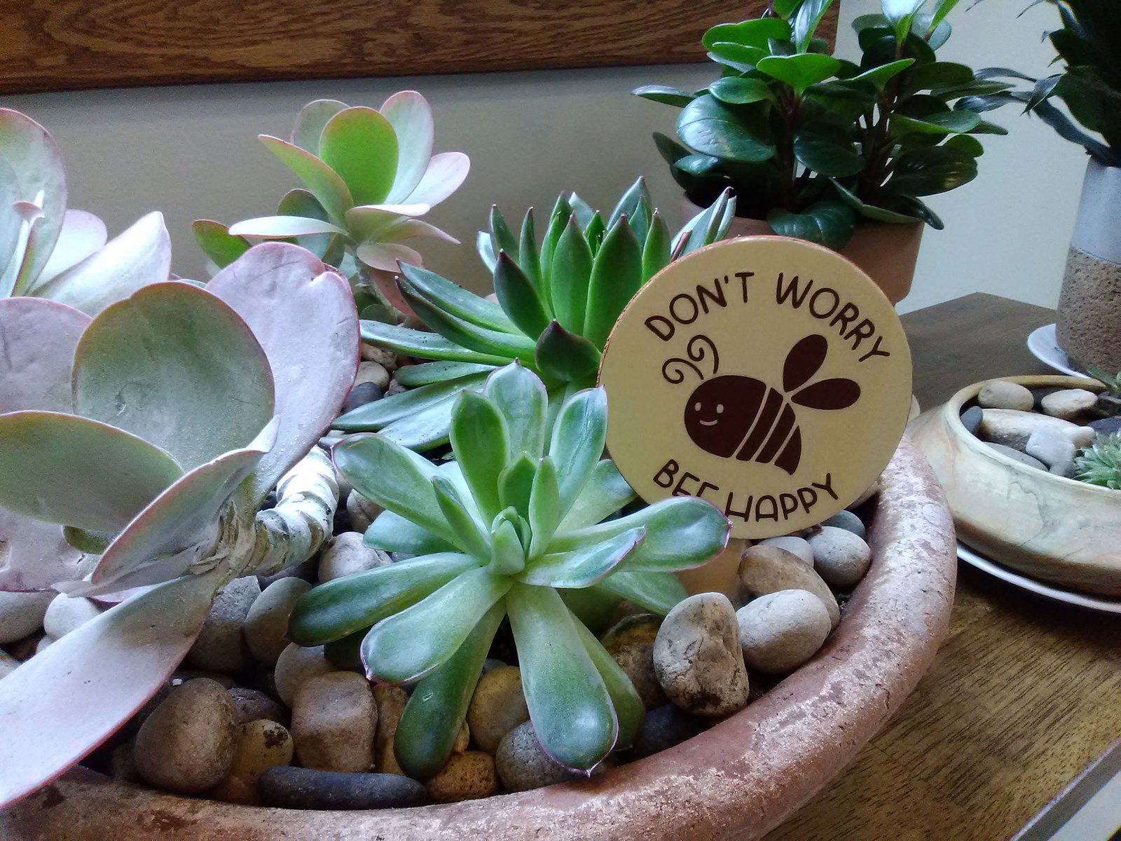 Wood Plant Pot Stakes Cricut Iron-On