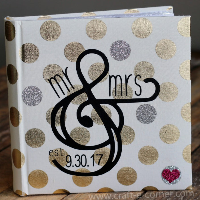 Customizing Wedding Gifts with Heat Transfer Vinyl