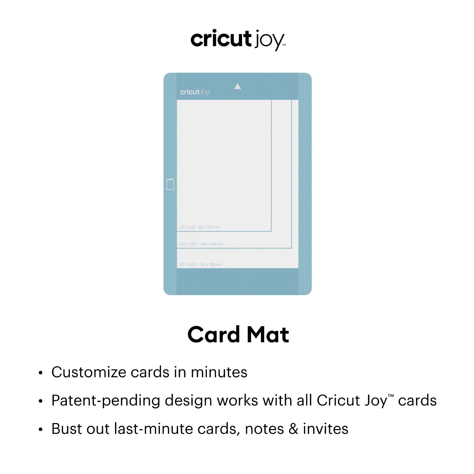 Cricut Joy Cutaway Cards Spring Rain Double Sampler Pack with Cricut Joy Card Mat Bundle