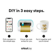 Cricut Essential Tools, Pen Set, Joy Standard Grip Mat, Replacement Blade and Transfer Tape Bundle