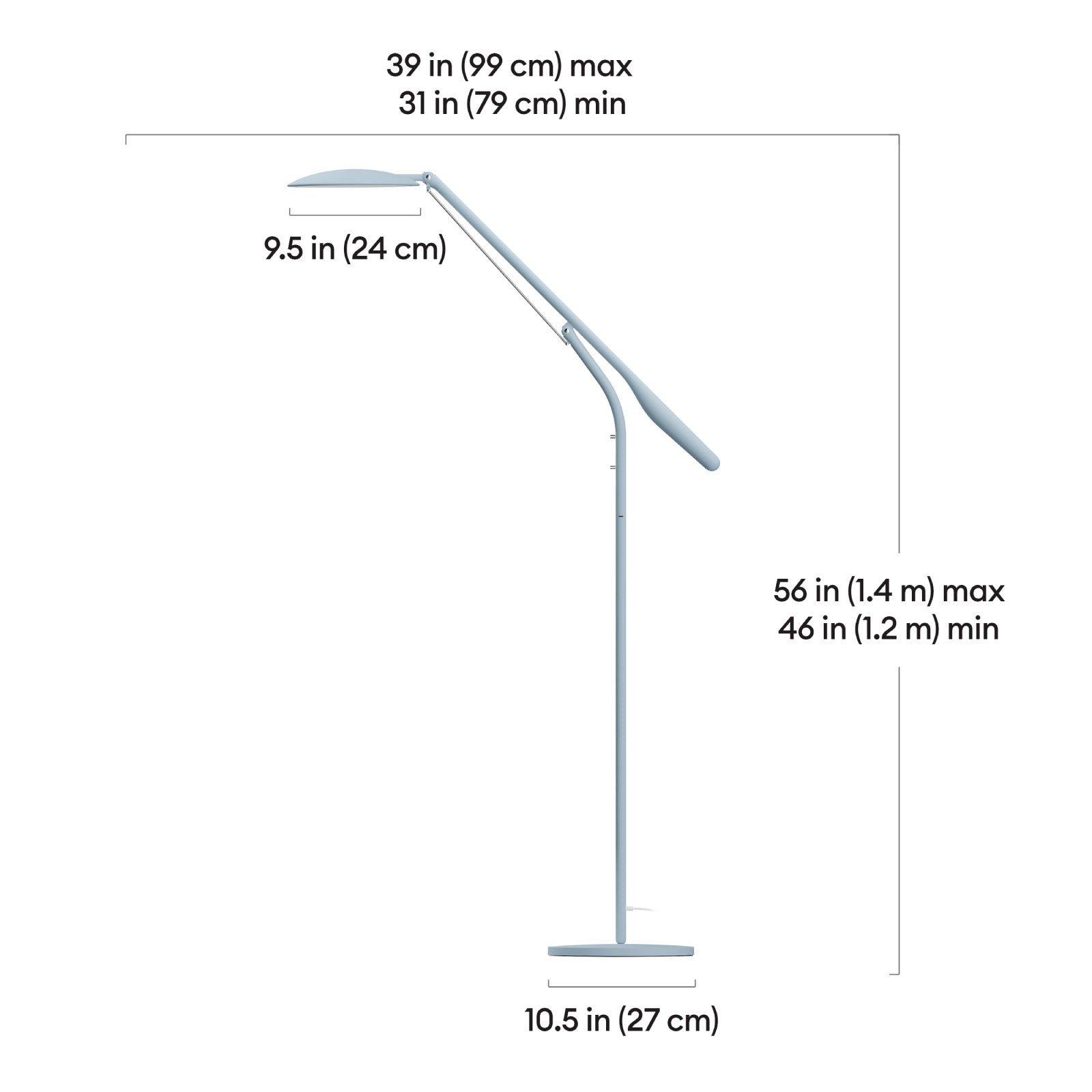 Cricut Bright 360 LED Floor Lamp - USED