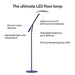 Cricut Bright 360, Ultimate LED Floor Lamp - Indigo