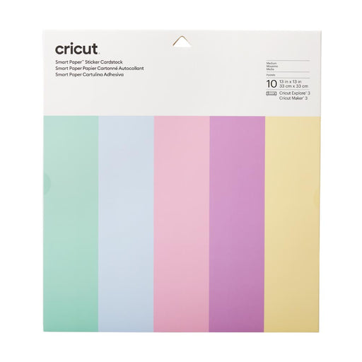 Cricut Smart Paper Sticker Cardstock, Pastels