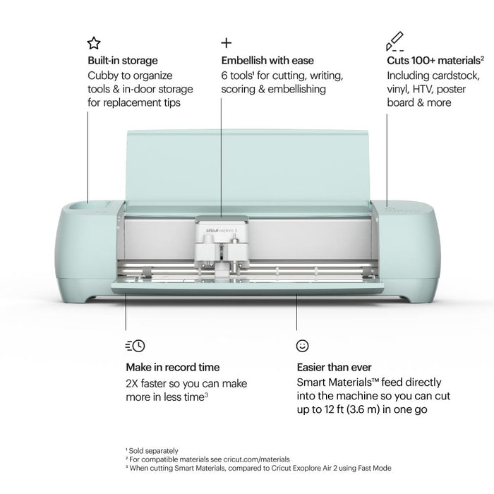 Cricut Explore 3 Machine for Smart Materials