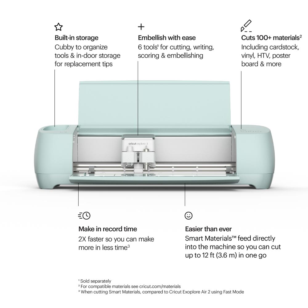 Cricut Explore 3 Machine for Smart Materials