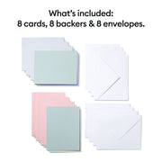 Cricut Joy Cutaway Cards, Pastel Sampler - Damaged Package