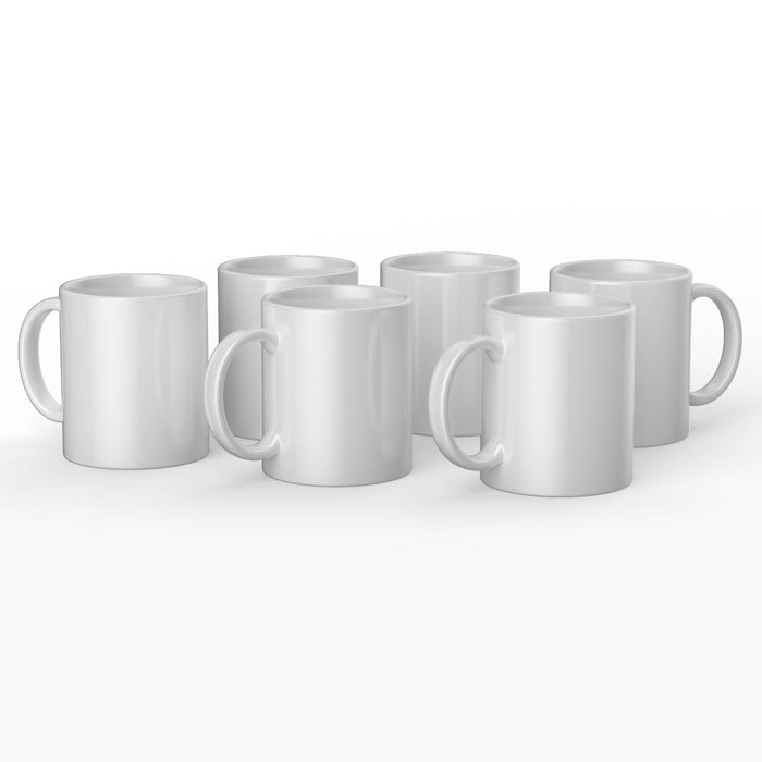 Cricut Ceramic Mug Blank, White - 12 oz/340 ml 6 ct