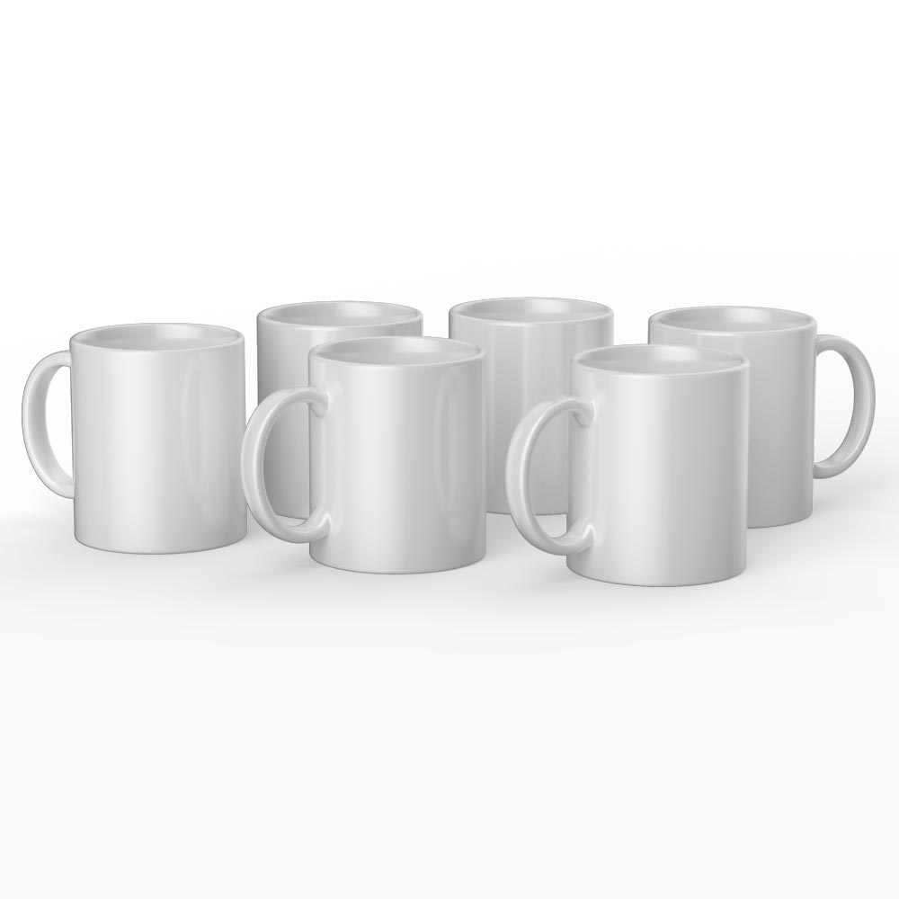 Cricut Ceramic Mug Blank, White - 12 oz/340 ml 6 ct