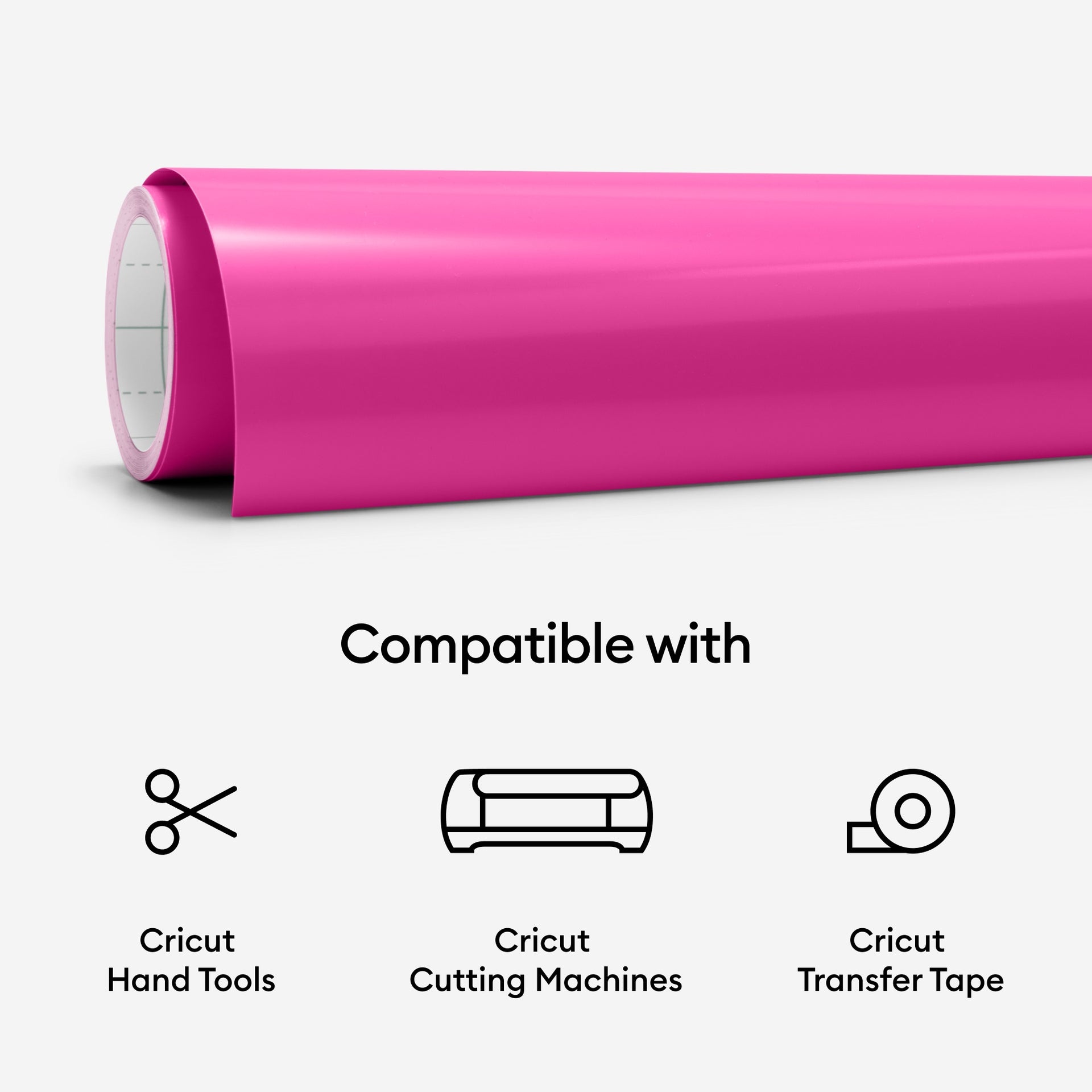 Cricut Heat Activated Color Changing Permanent Vinyl Roll Bundle