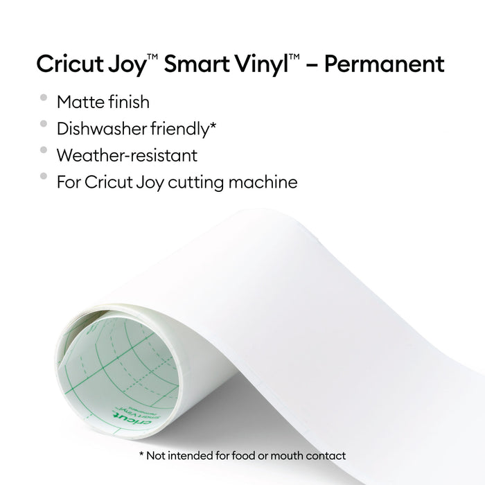 Cricut Joy Smart Permanent Vinyl Matte White - Damaged Package