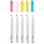 Cricut Opaque Gel Pens 1.0 mm, Pink, White, Orange, Yellow, Blue