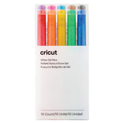 Cricut Glitter Gel Pens 0.8 mm, Rainbow Colors