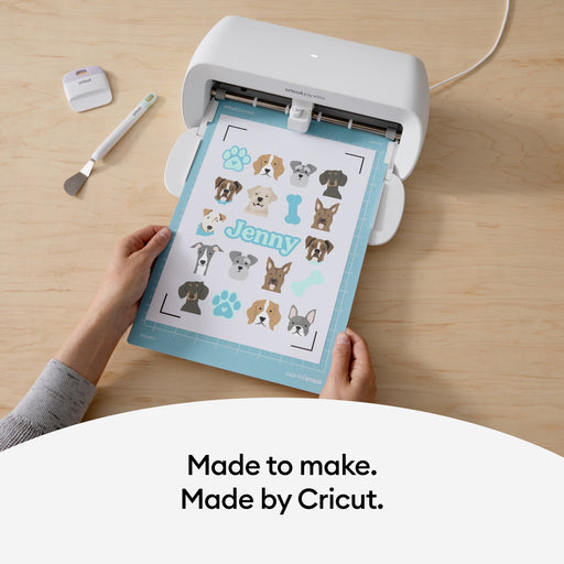 Cricut Sticker Set in White and Transparent Bundle