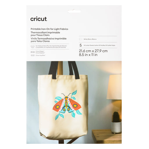 Cricut Printable Iron-On- Light Fabric