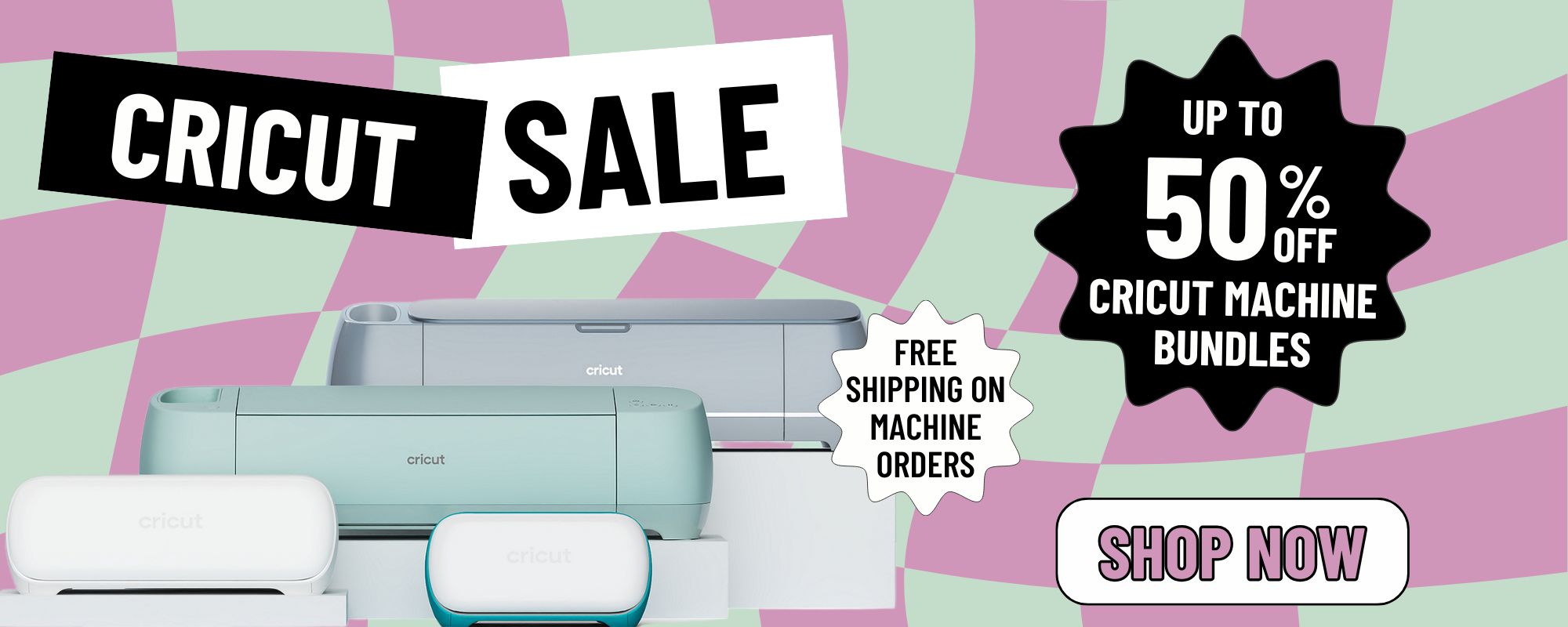 Cricut Cutting Machine Sale- Up to 50% off Cricut Maker 3, Explore 3, Joy Xtra and Joy machines