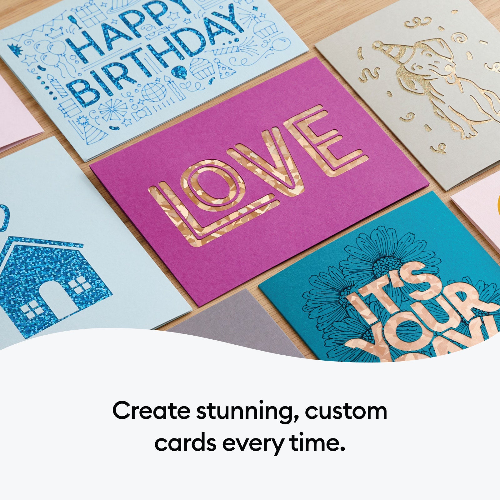 Cricut Cutaway Cards Triple Neutral Sampler R40 Bundle