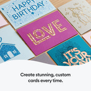 Cricut Cutaway Cards, R40 Neutrals Sampler 12 Count