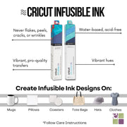 Cricut EasyPress 3 12x10 Heat Press with Infusible Ink and Coasters Bundle