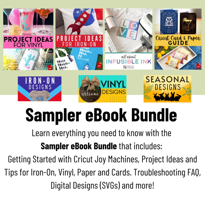 Cricut Deluxe All-in-One Materials and Accessories Bundle for Cricut Joy Machines