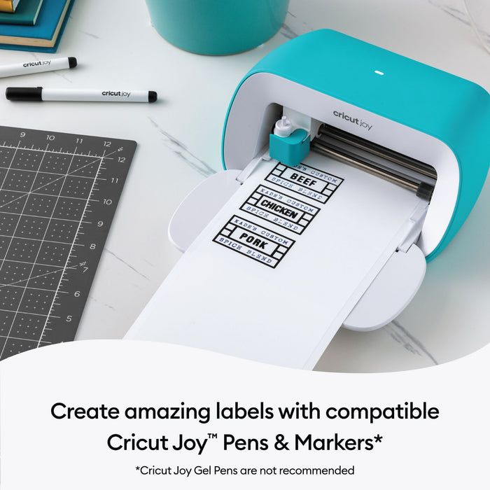 Cricut Joy Smart Label Writable Vinyl and Cricut Joy Pens Bundle - Label Making Kit