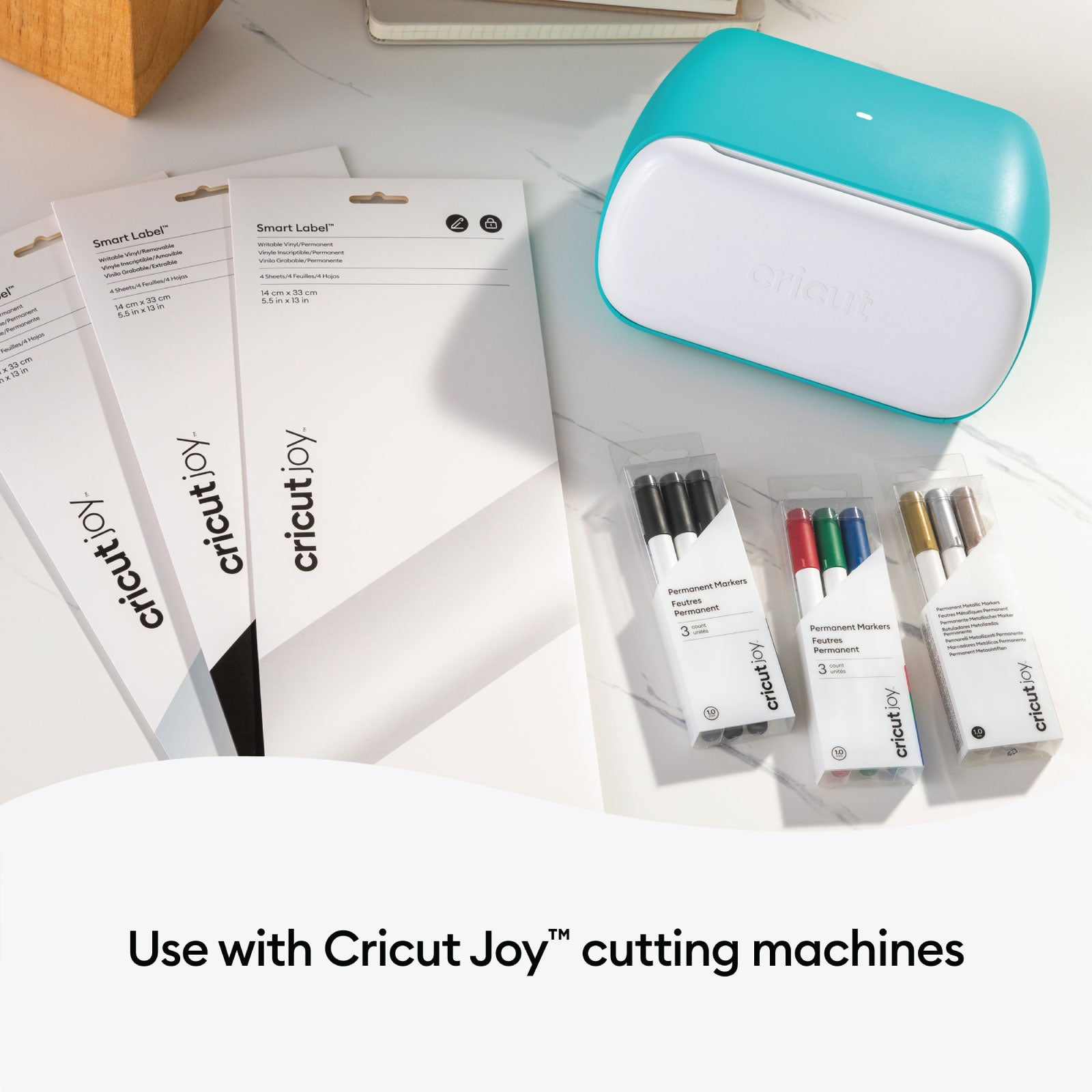 Cricut Joy Smart Label Writable Vinyl Removable White