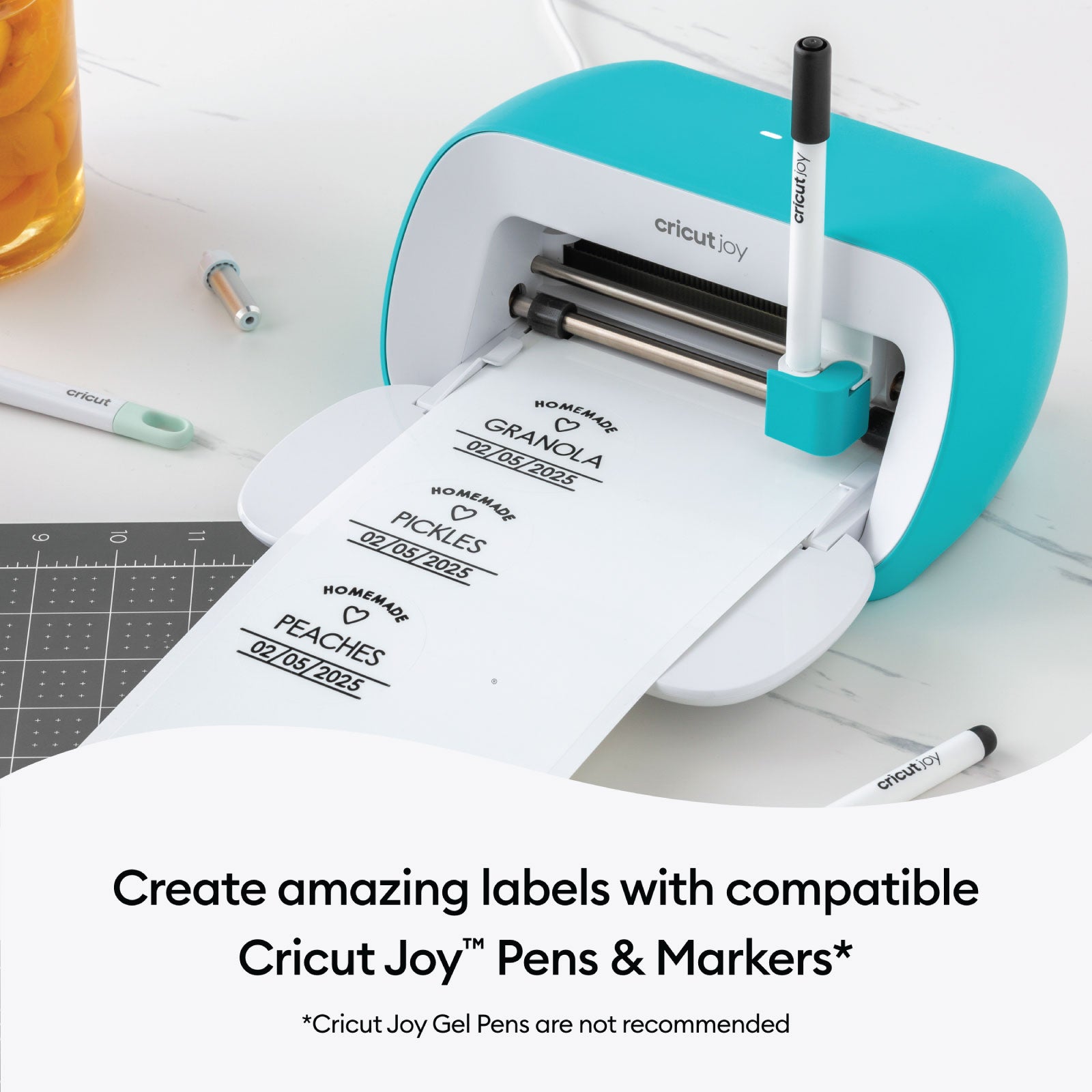 Cricut Joy Smart Label Writable Permanent Vinyl, Transparent