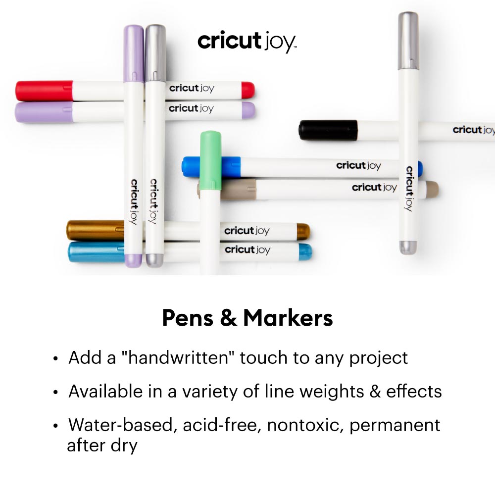 Cricut Joy Machine Ultimate Pen Bundle - Various Pens and Markers Set