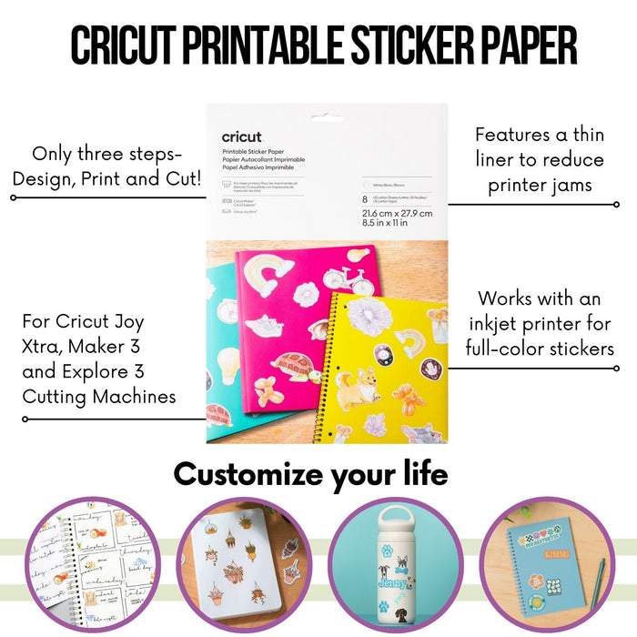 Cricut Deluxe All-in-One Materials and Accessories Bundle for Cricut Joy Xtra Machines