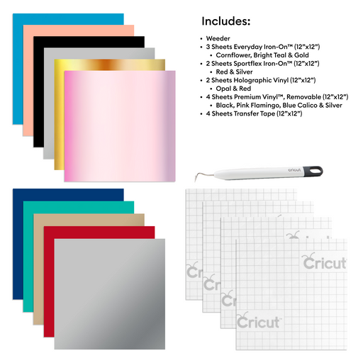 Cricut Materials Value Pack - Damaged Package