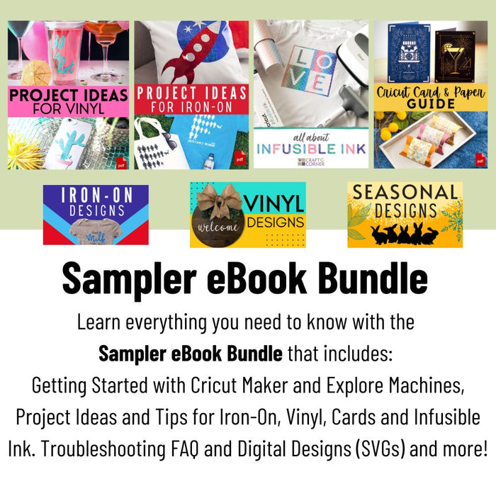 Cricut Deluxe All-in-One Materials & Accessories Bundle for Cricut Explore Air & Maker