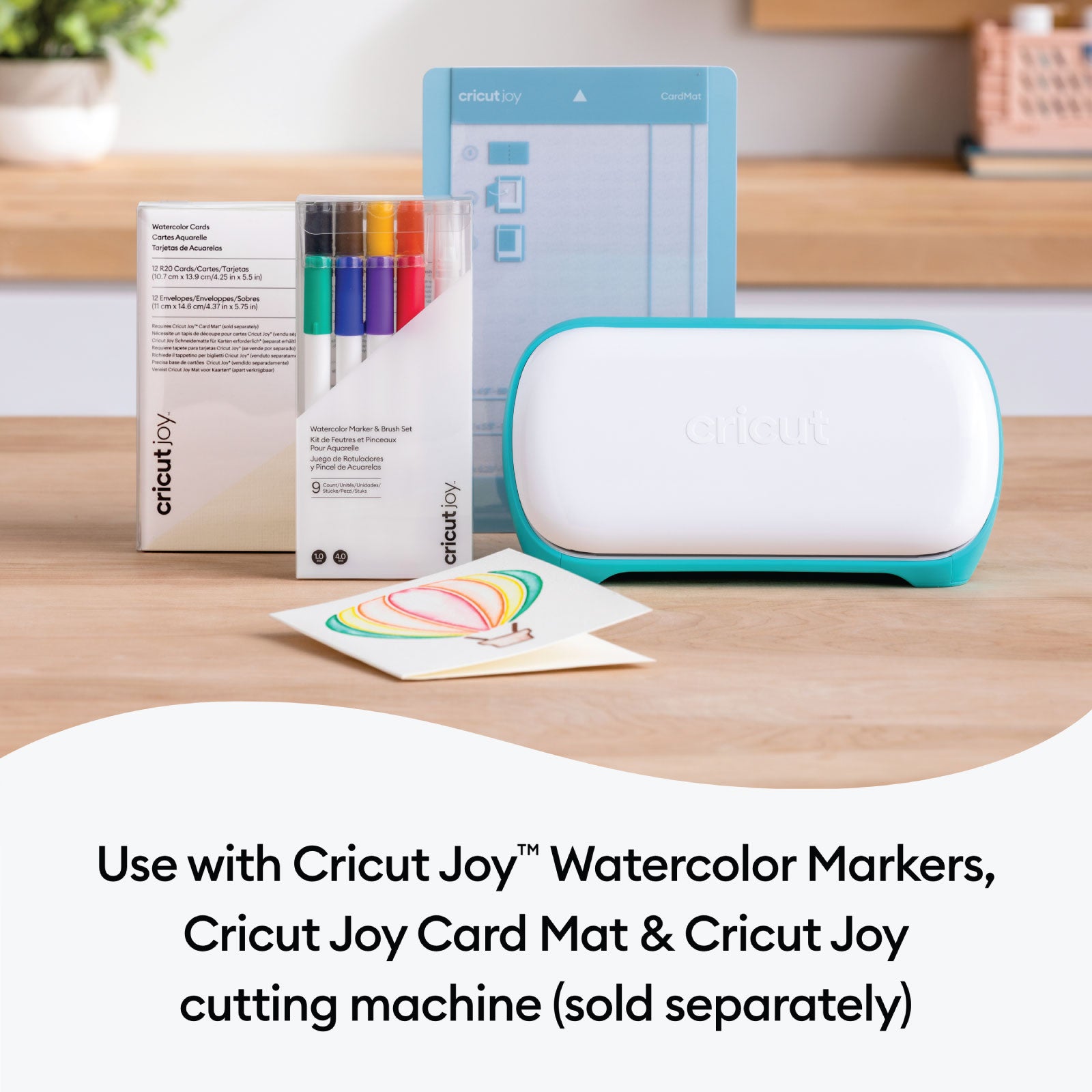 Cricut Joy Card Making Bundle - Watercolor Cards, Pens and Card Mat