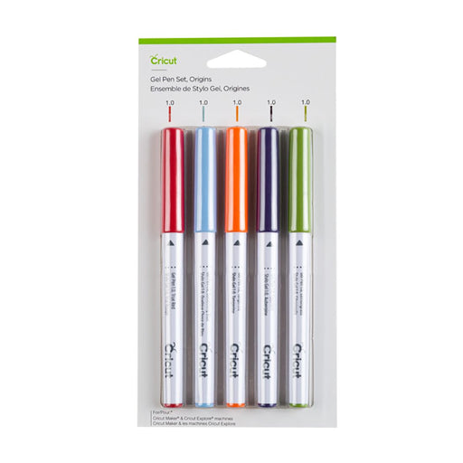 Cricut Gel Pen Set, Origins 5 ct